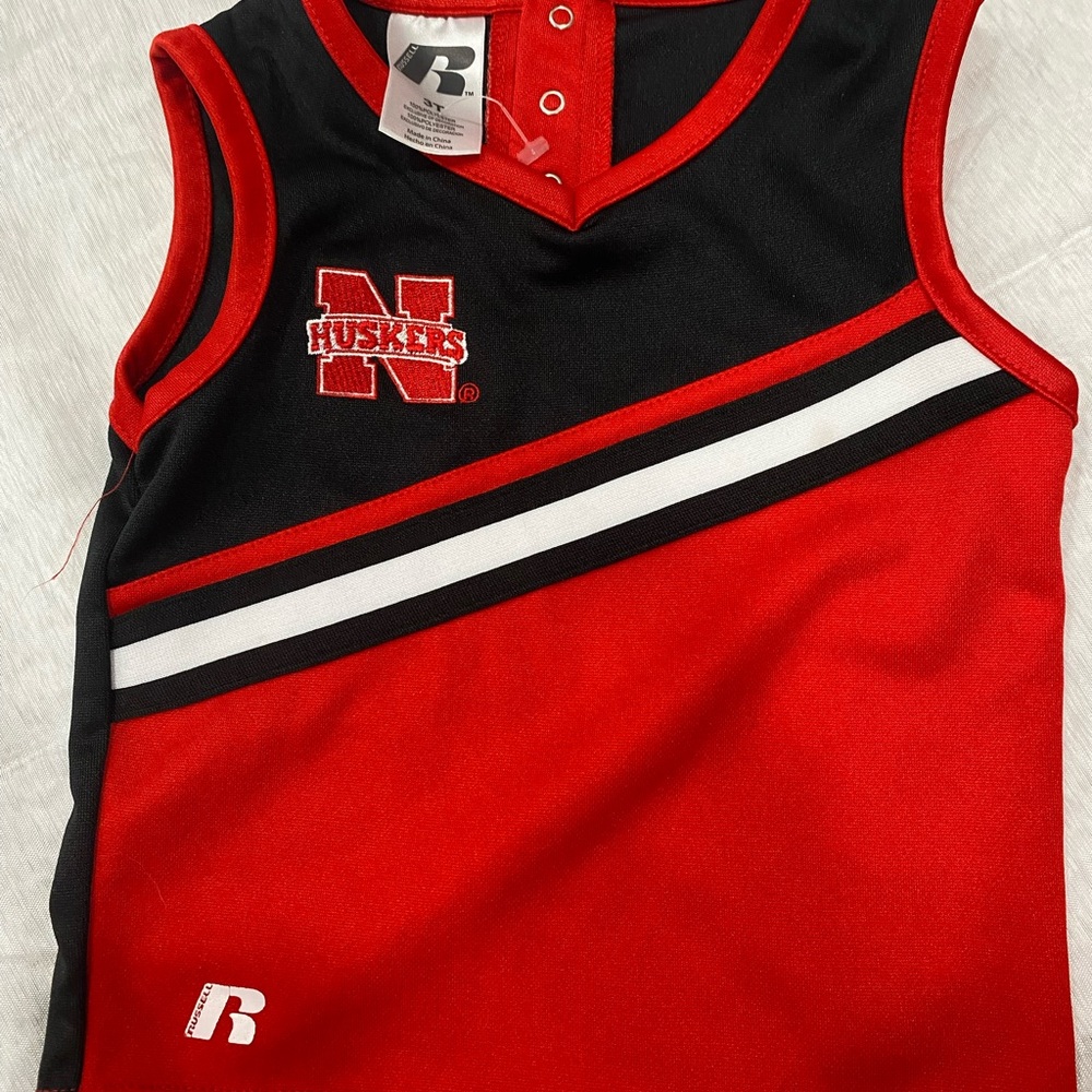 Nebraska husker  cheerleader girl set